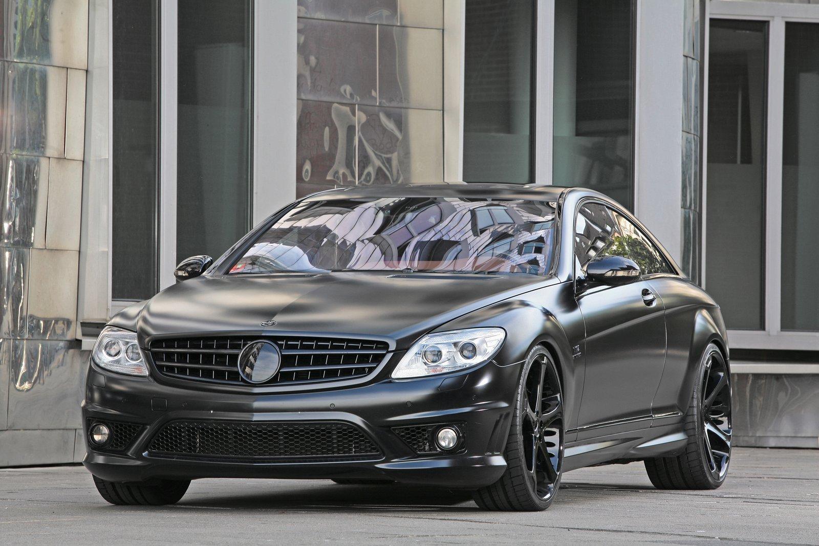 Giovanna Dalar Custom Paint On Mercedes Benz CL 65 AMG Black Edition